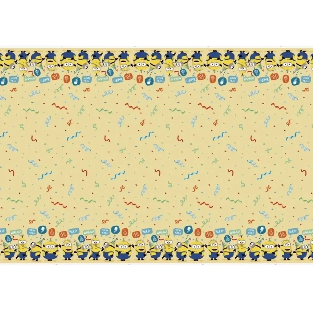 Despicable Me Minions The Rise of Gru Plastic Tablecover Party Decorations